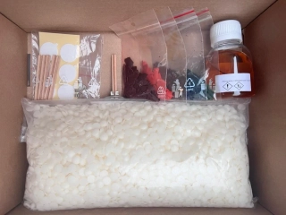 Sada na výrobu svíček do prázdného obalu svíčky 6x Woodwick 85g