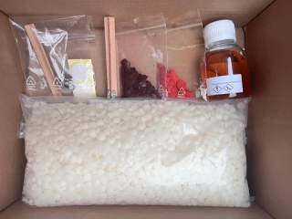 Sada na výrobu svíček do prázdného obalu svíčky 2x Woodwick 275g