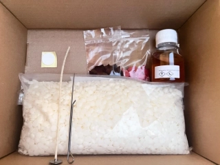 Sada na výrobu svíčkek do prázdného obalu svíčky Yankee Candle 411g